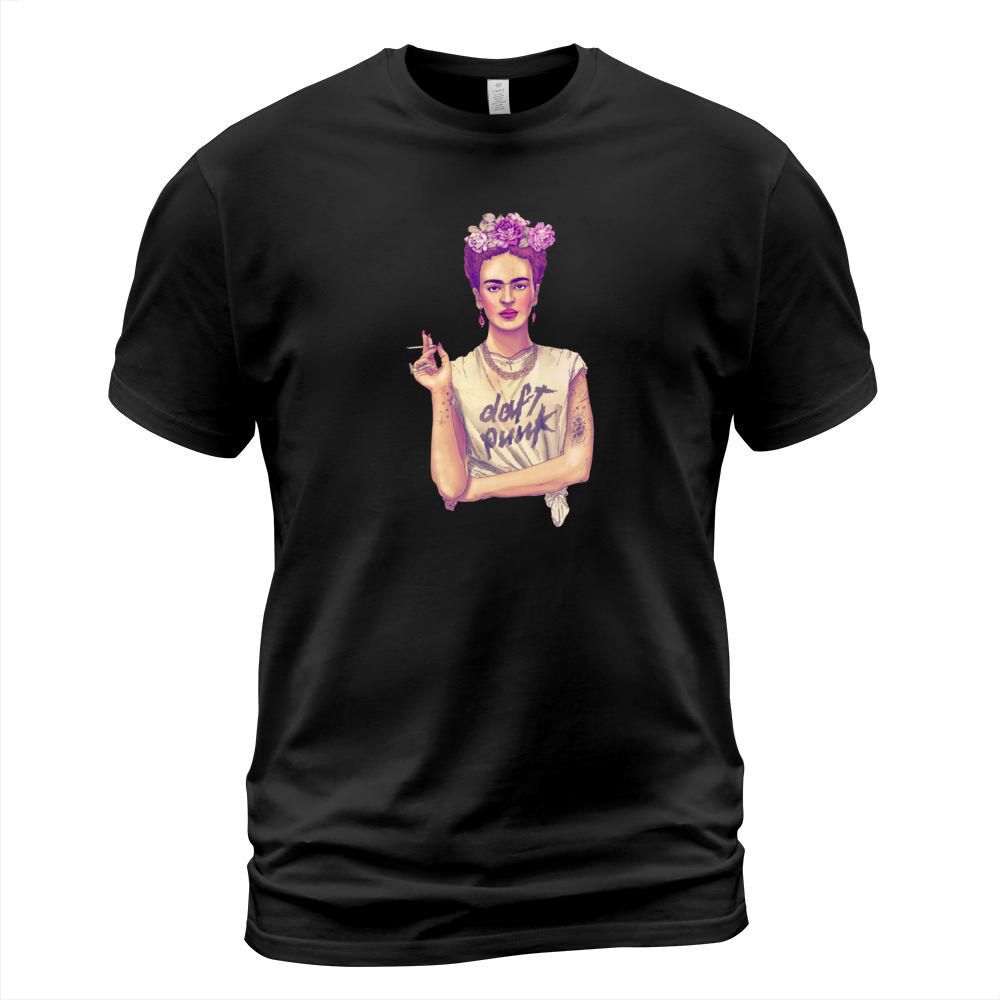 Frida Kahlo Daft Punk T-Shirt Unisex