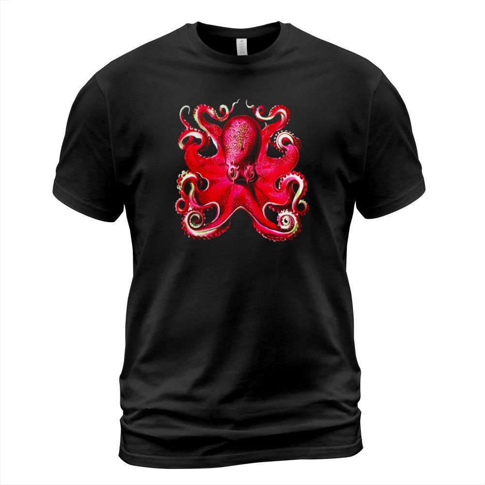 Vintage Kraken Octopus Giant Squid T Shirt T-Shirt Unisex