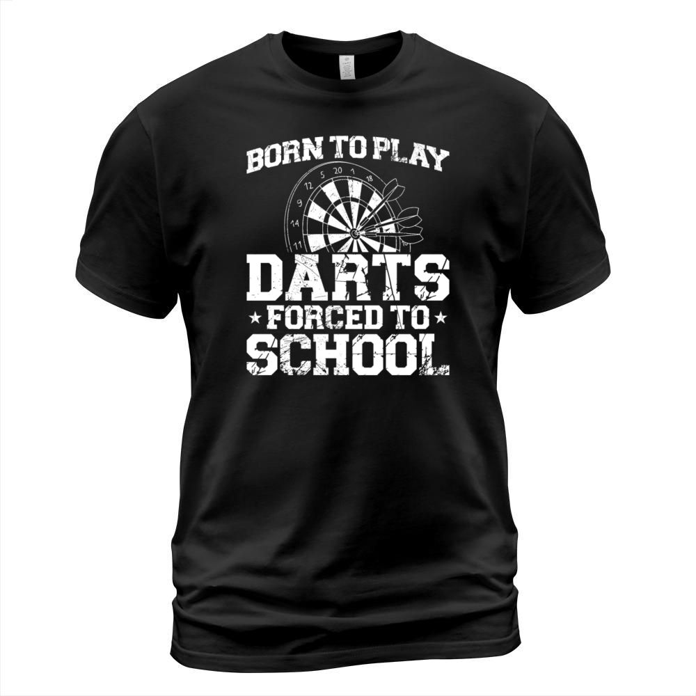 Darts Board Vintage Born To Play T-Shirt Unisex