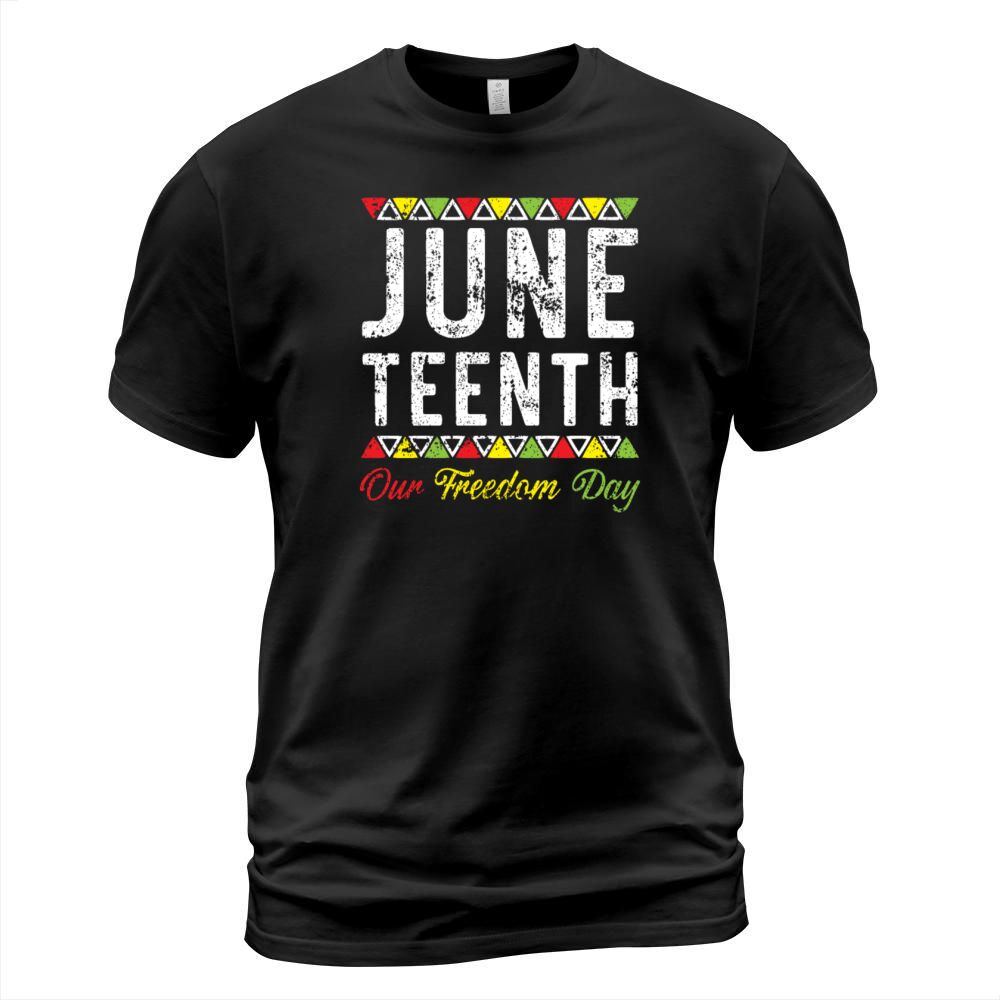 Juneteenth Our Freedom Day Afrocentric Black Pride T-Shirt Unisex
