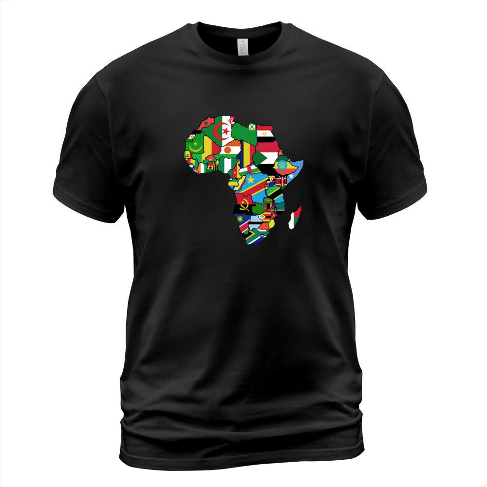 Africa T-Shirt Proud African Country Flags Continent Love-01 LIMTED EDITION T-Shirt Unisex