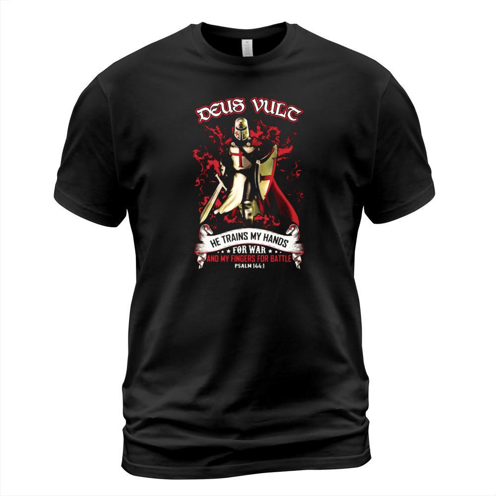 CRUSADER KNIGHT - DEUS VULT - WARRIOR T-Shirt Unisex