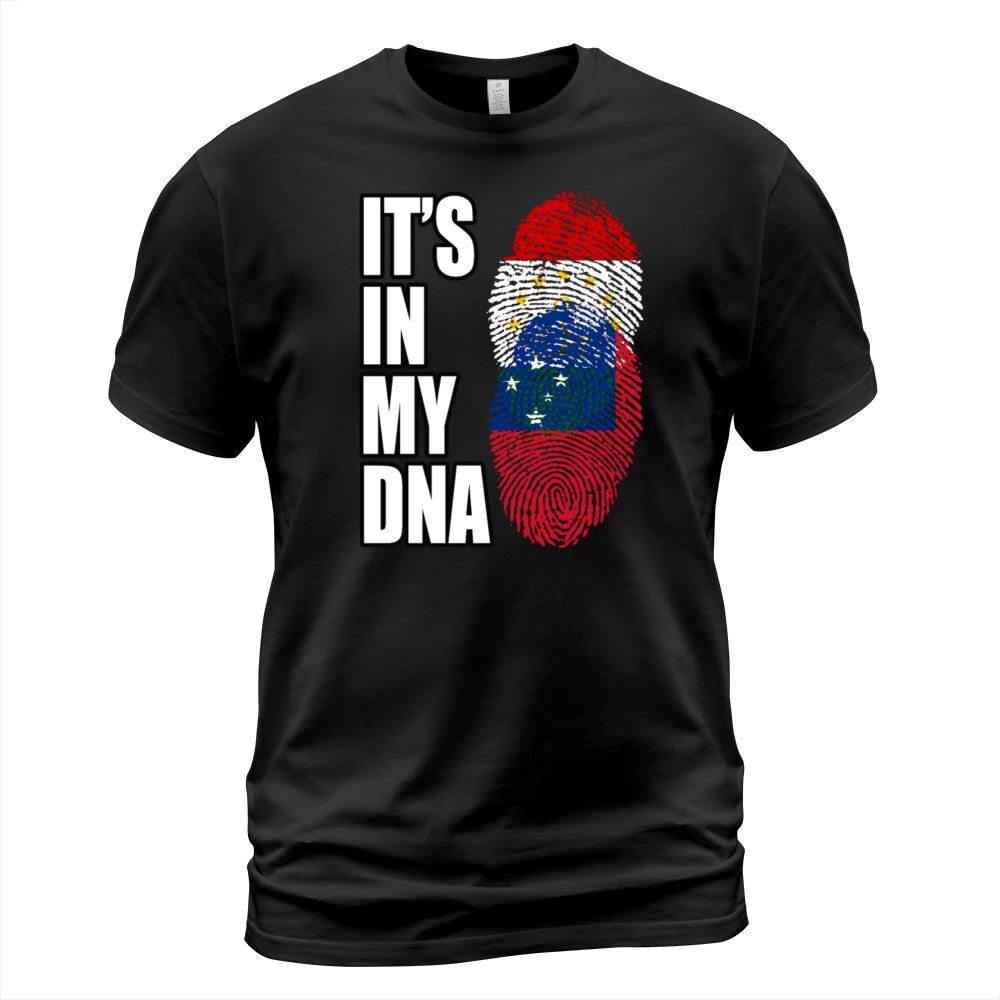 Tajikistani And Samoan Vintage Heritage DNA Flag T-Shirt Unisex