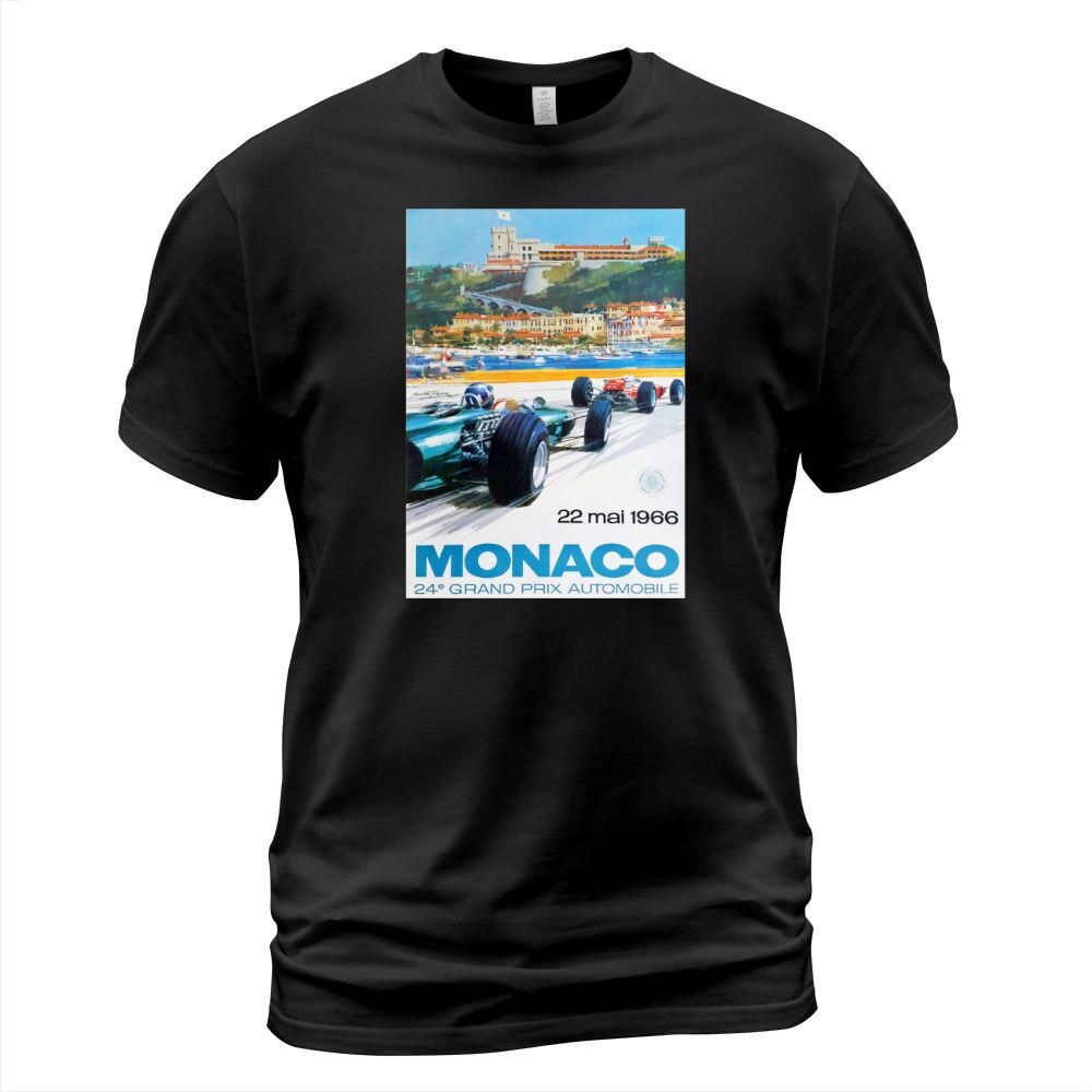 Gran Prix de Monaco, 1966, original vintage poster T-Shirt Unisex