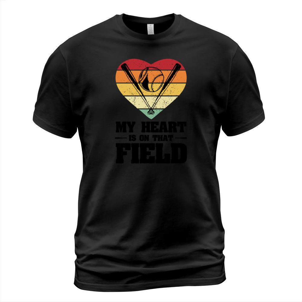 My Heart is on That Field T-Shirt Unisex
