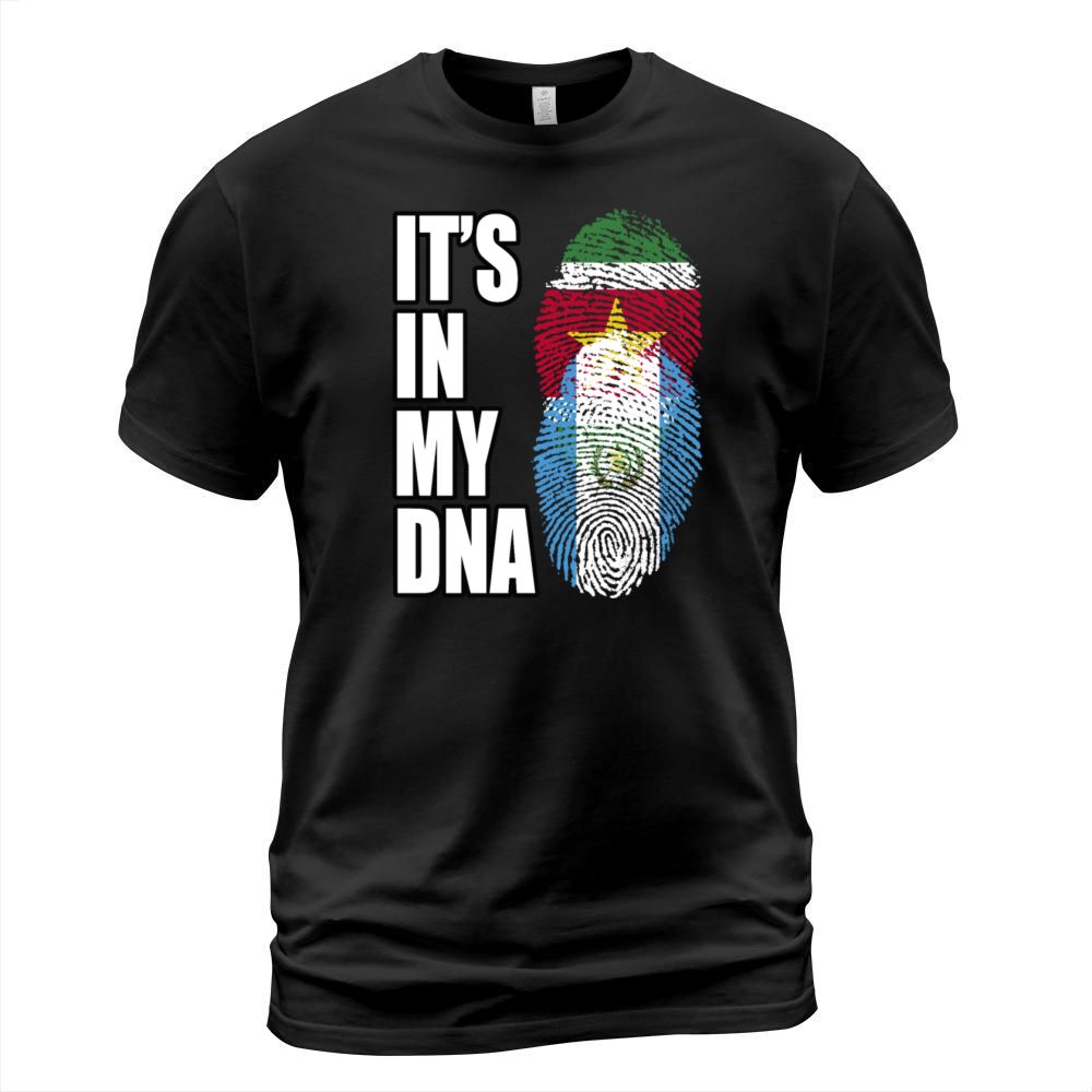 Surinamese And Guatemalan Vintage Heritage DNA Fla T-Shirt Unisex