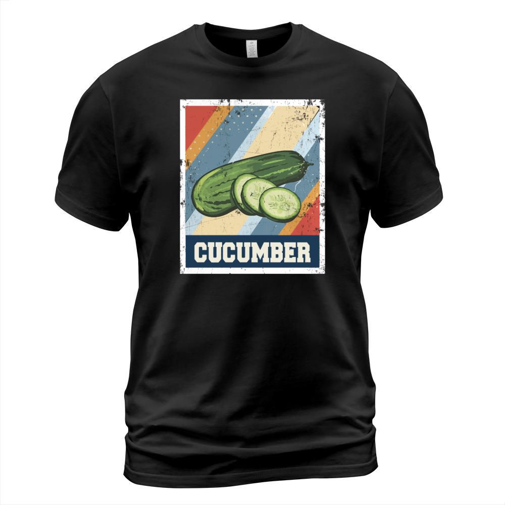 vintage style Cucumber T-Shirt Unisex
