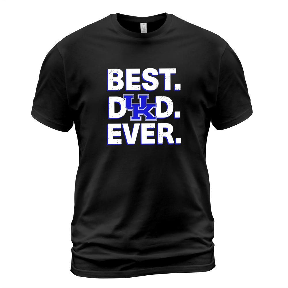 Best Dad Ever Kentucky Wildcats Father’s Day T-Shirt Unisex