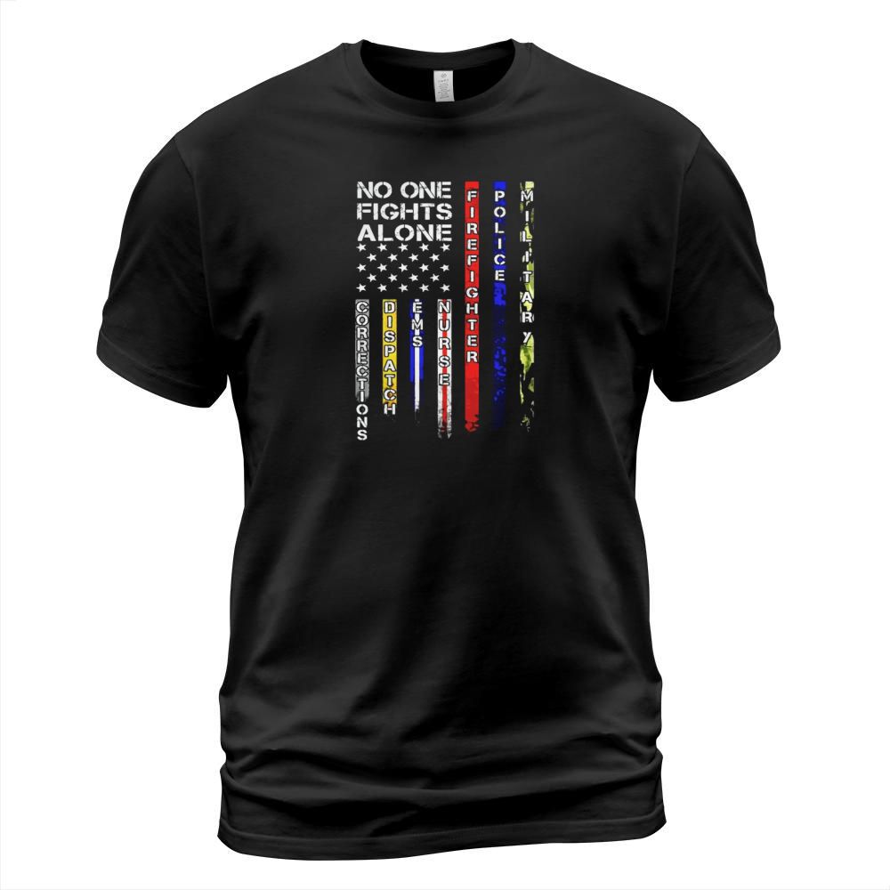 No One Fights Alone Proud Job T-Shirt Unisex