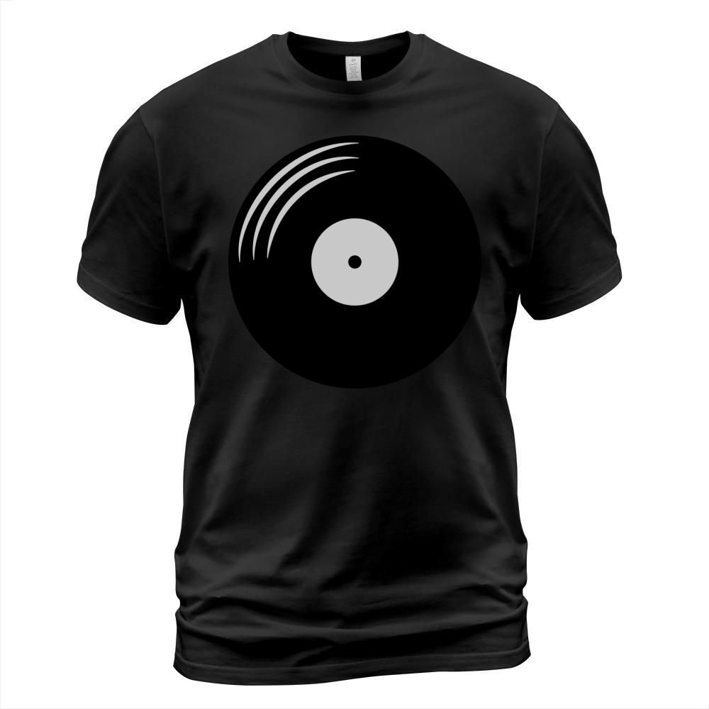 Vinyl record round T-Shirt Unisex