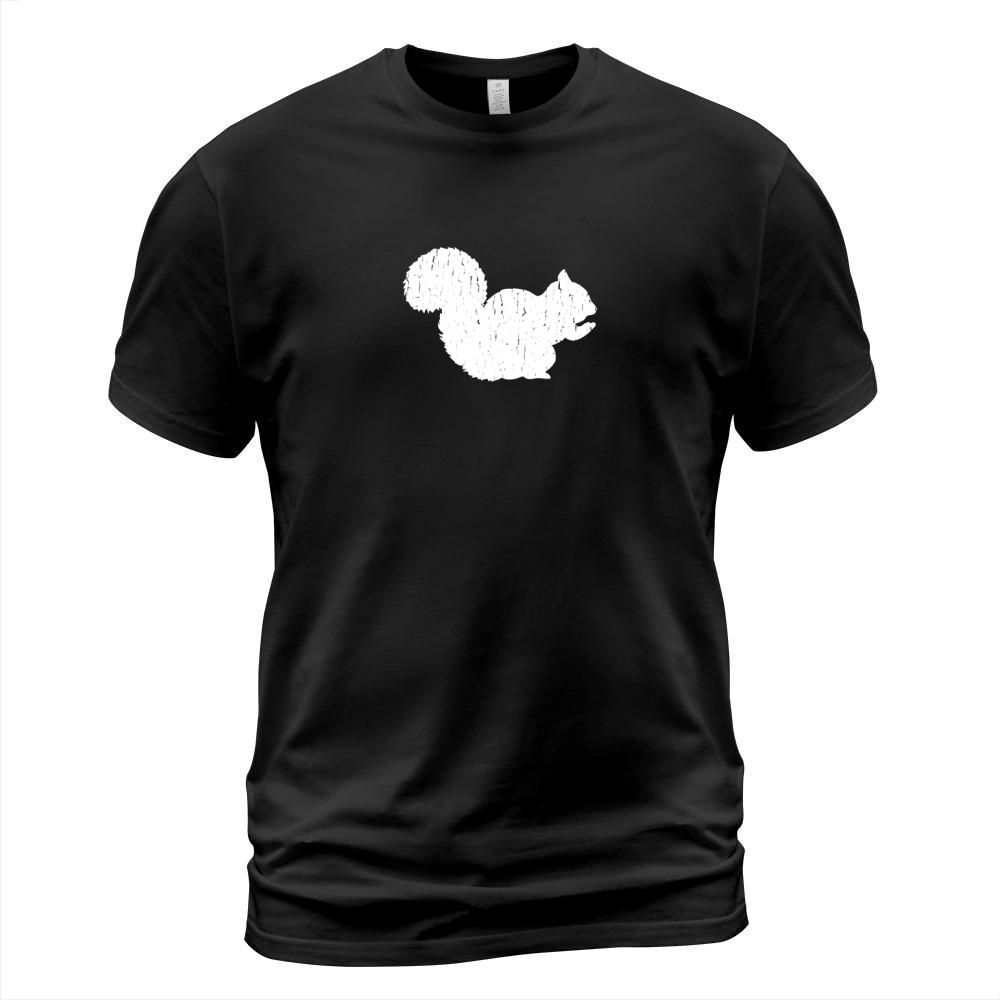 Squirrel Logo Shirts, Vintage Squirrel Shirt, White Squirrel T-Shirt Unisex