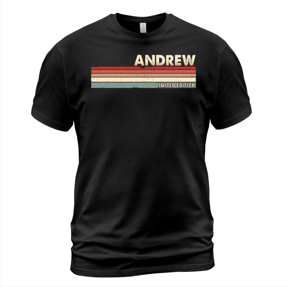 Andrew - Funny Retro Vintage Name 80s 90s T-Shirt Unisex