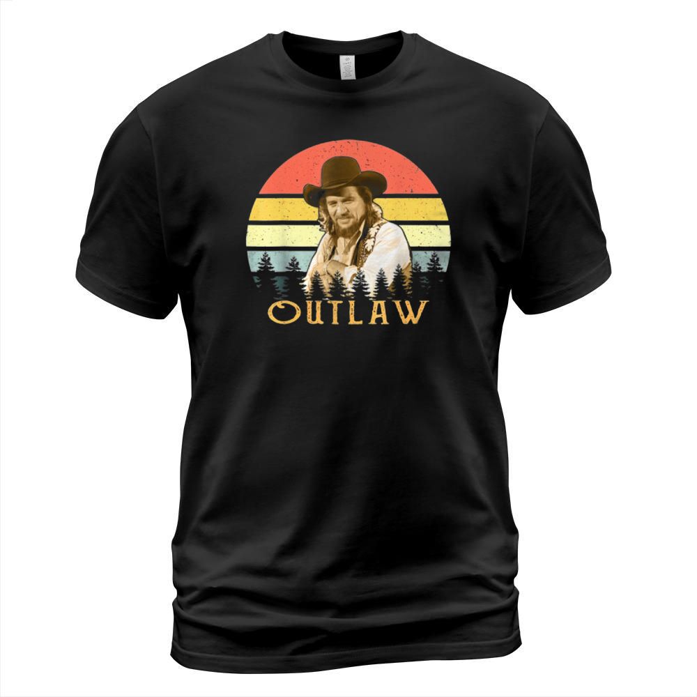 Waylon Jennings Outlaw T-Shirt Unisex