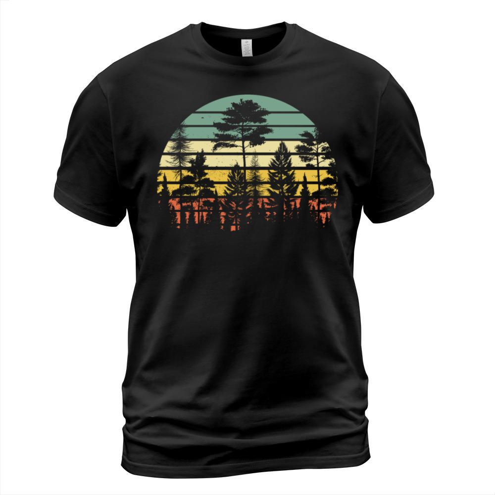 Vintage Retro Forest T-Shirt Unisex