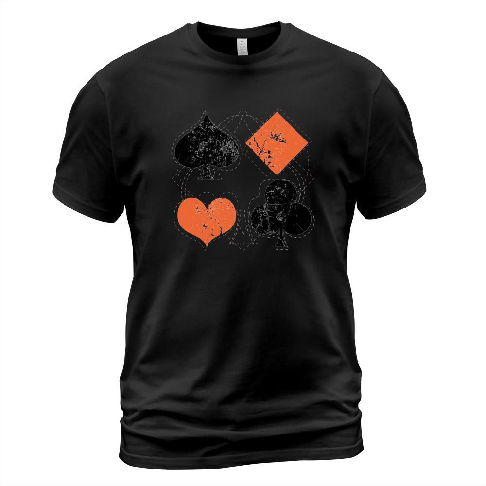 vintage poker playing cards T-Shirt Unisex