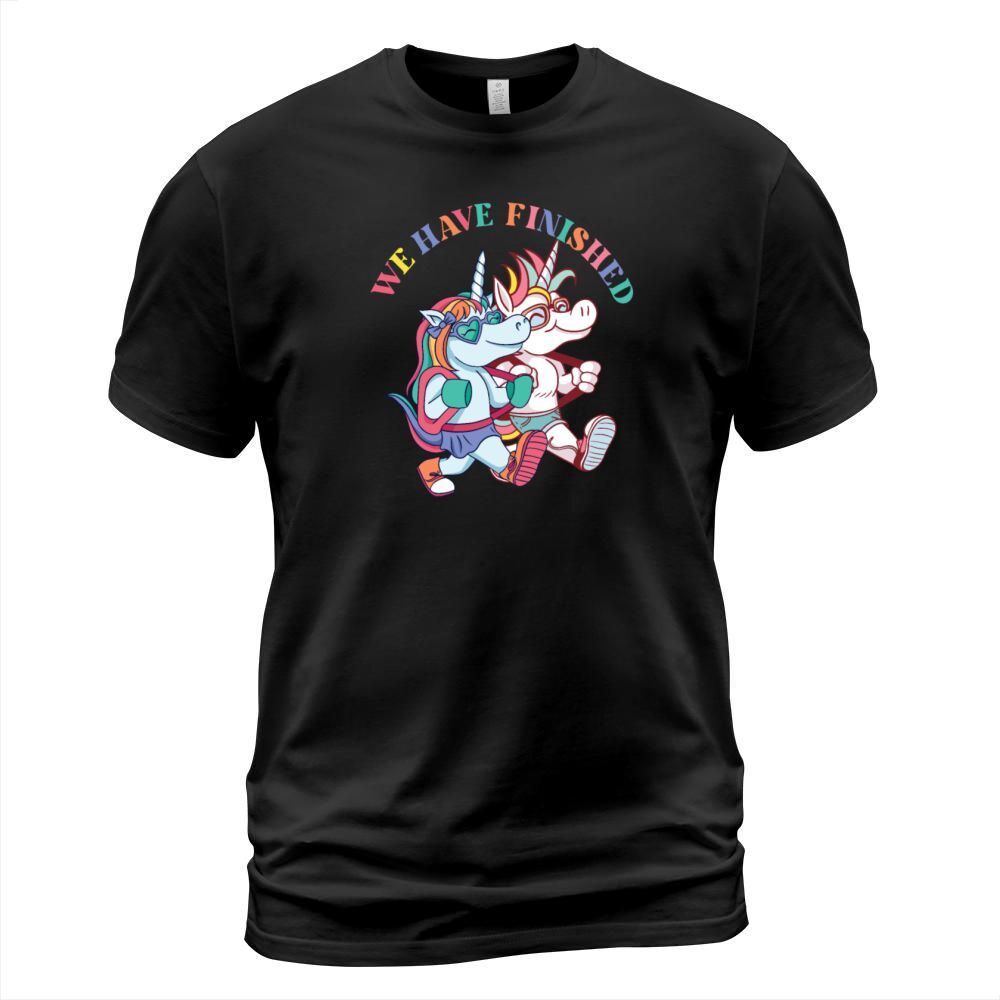 Unicorn Friends have finished school kindergarten T-Shirt Unisex