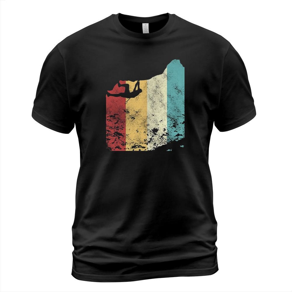 Vintage Cool Rock Climbing Tee T-Shirt Unisex