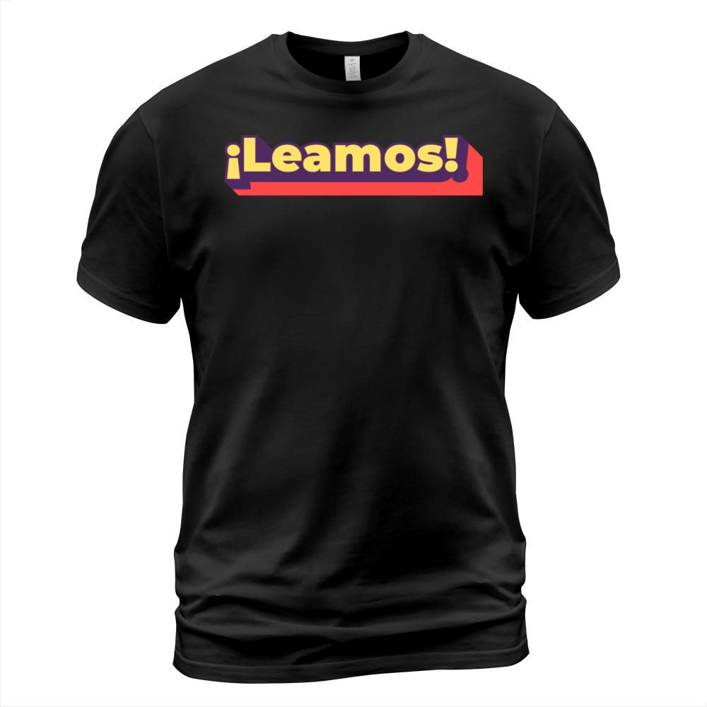 Let S Read Spanish Quote Badge T-Shirt Unisex