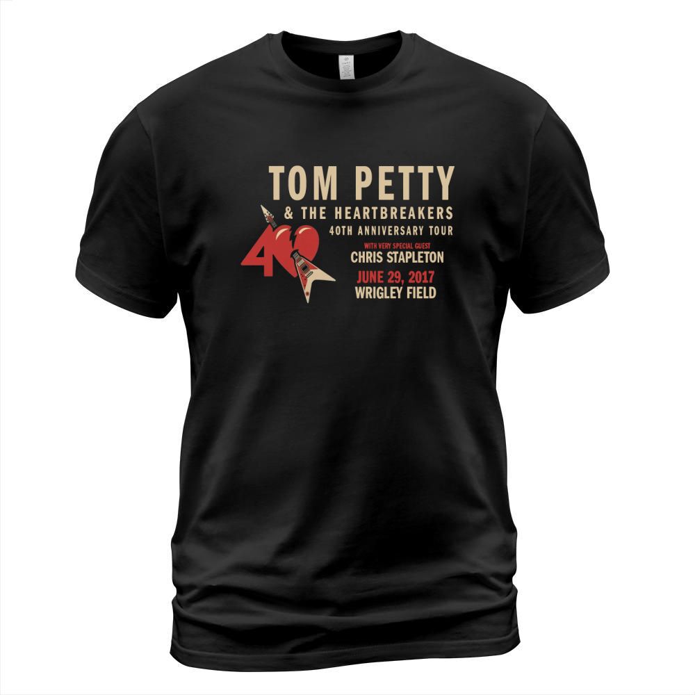 40TH ANNIVERSARY TOUR TOM PETTY T-Shirt Unisex
