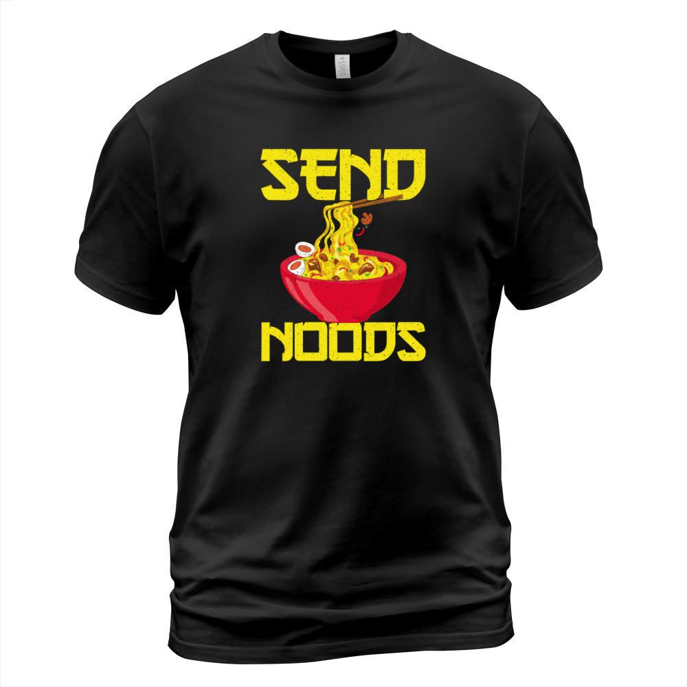 Asian Food Send Noods Funny Noodles T-Shirt Unisex