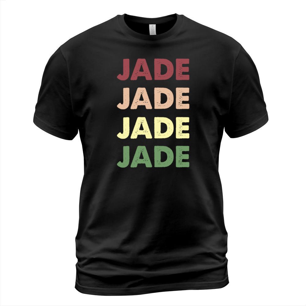 Jade Shirt - Funny Vintage Personalized Jade T-Shirt Unisex