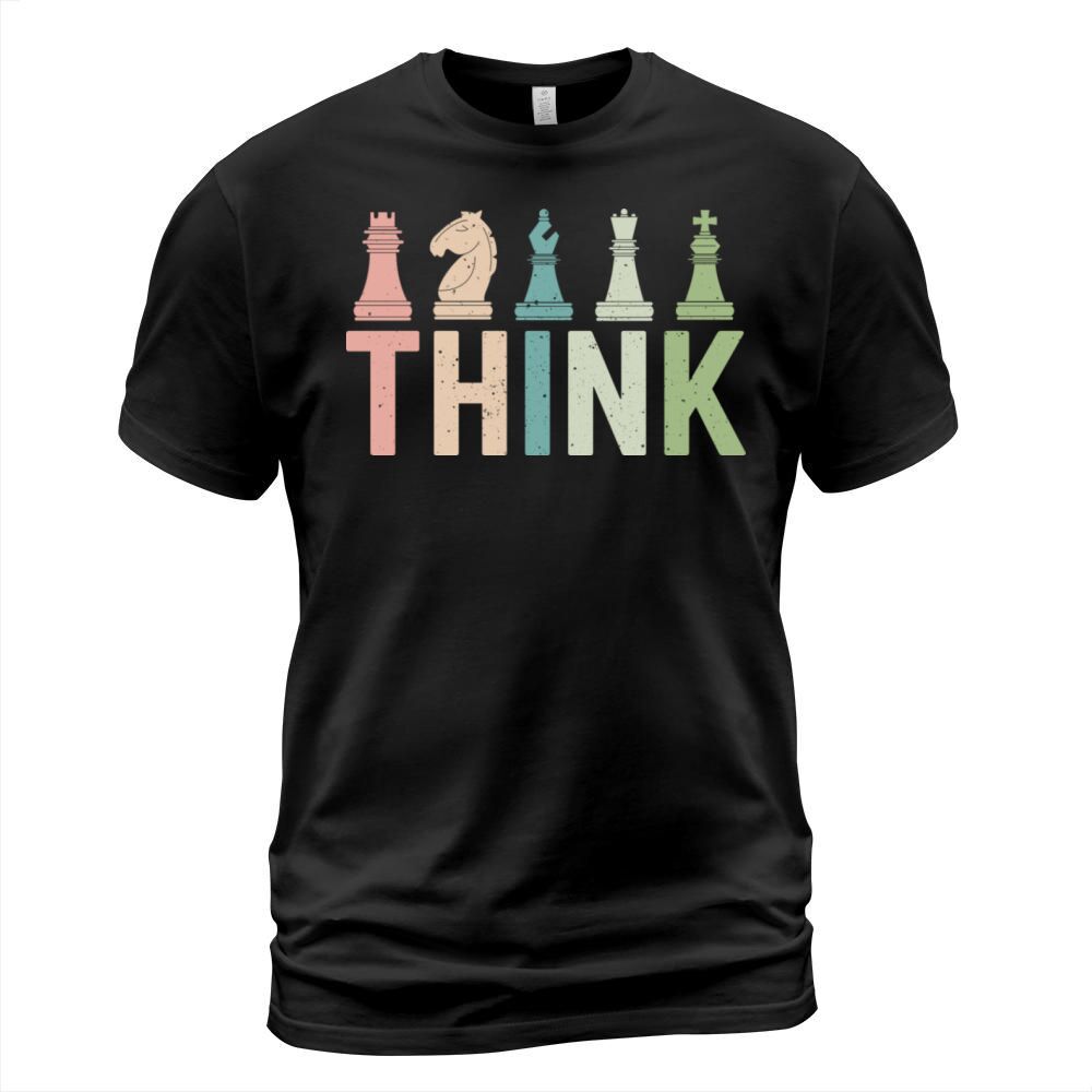 Think Funny Chess Player T-Shirt Unisex