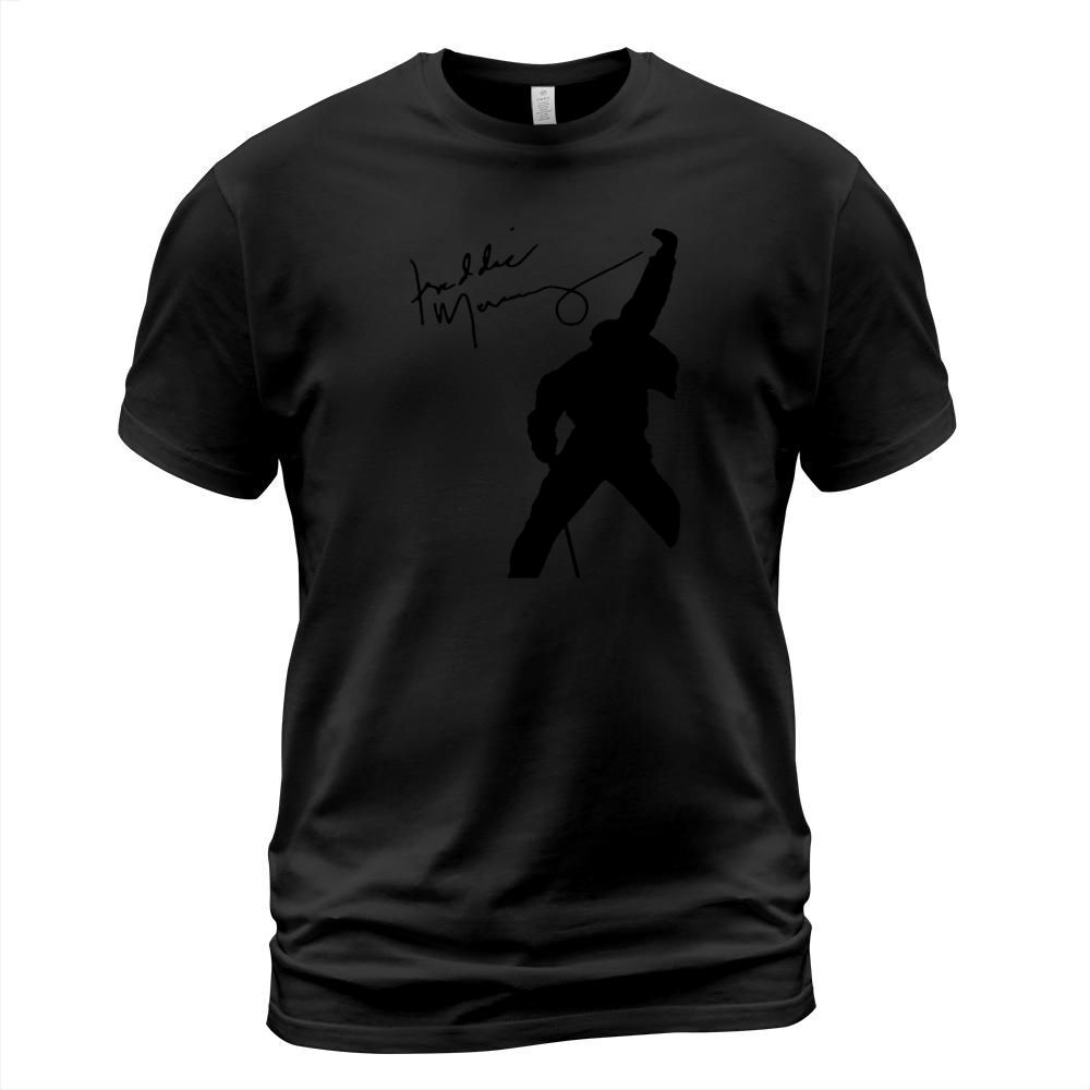 Freddie Mercury Signature Queen Rock Band shirt T-Shirt Unisex