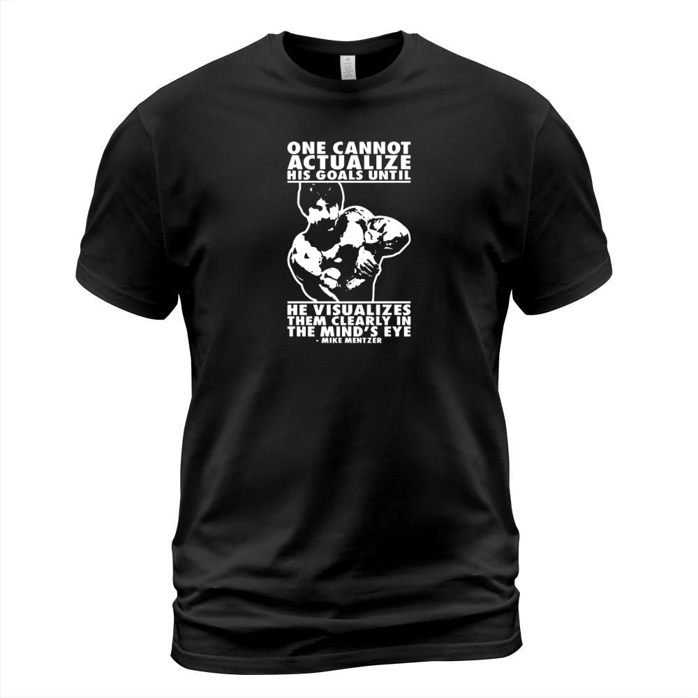 Visualisieren Sie Ihre Ziele Mike Mentzer TShirts Mens Premium TShirt T-Shirt Unisex