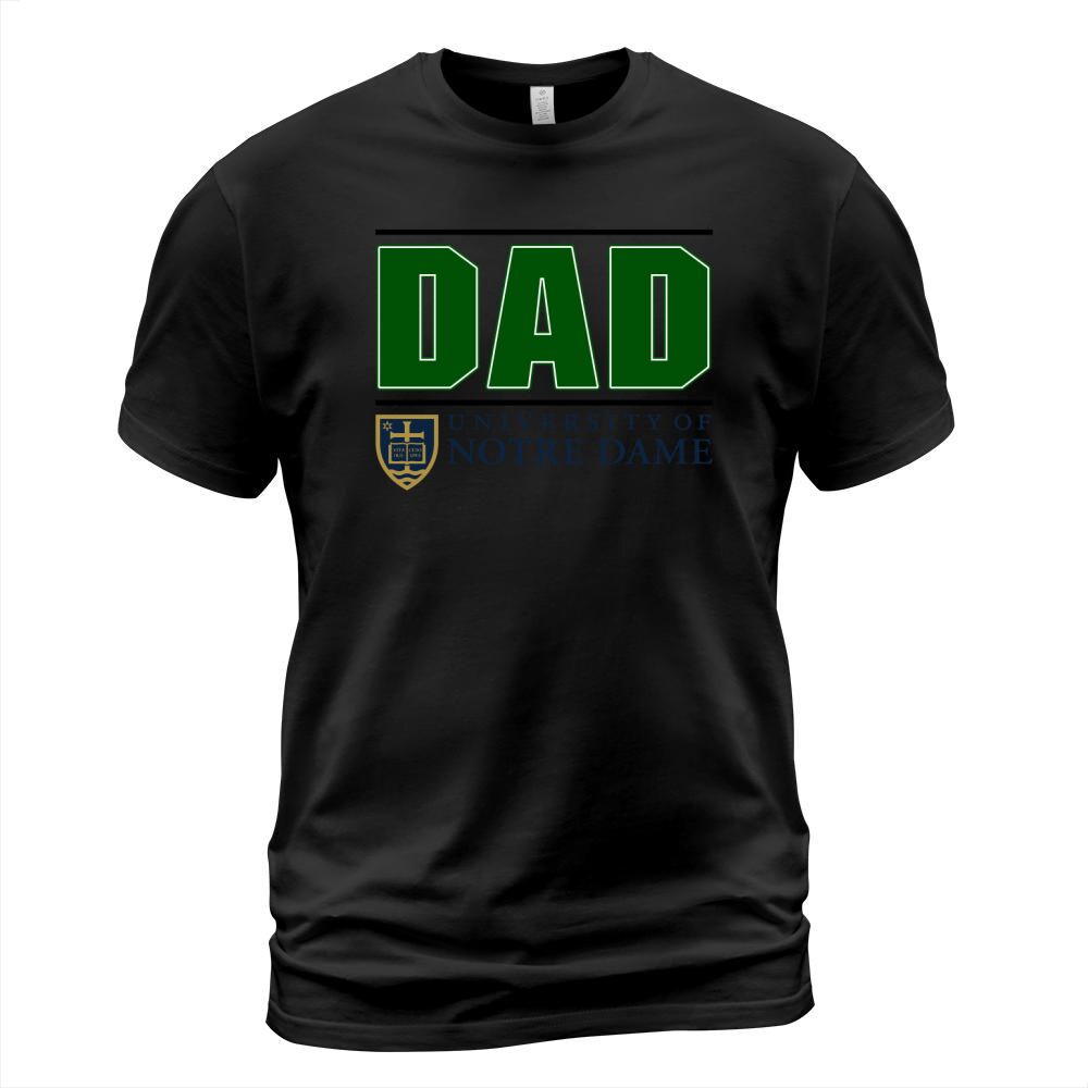 University Of Notre Dame Proud Dad Parents Day 2020 T-Shirt Unisex