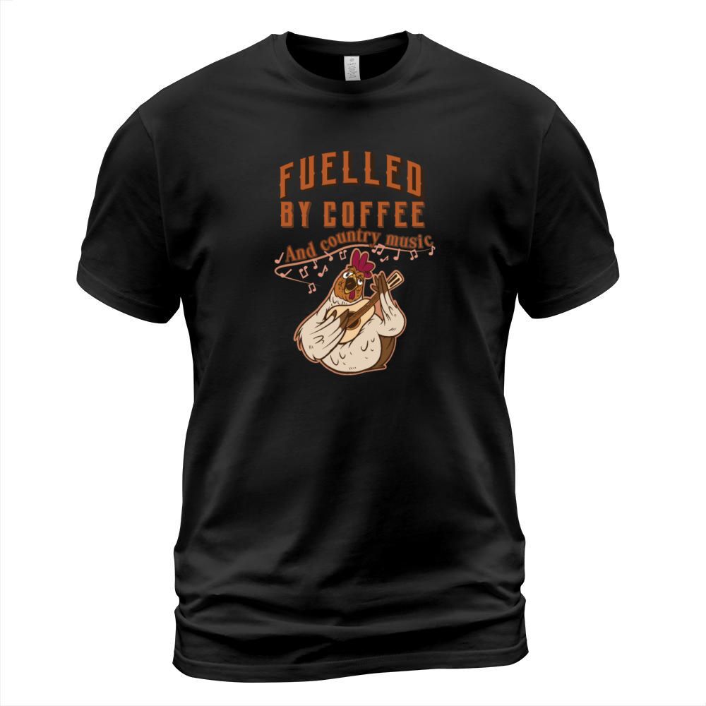 fuelled by coffee and country music T-Shirt Unisex