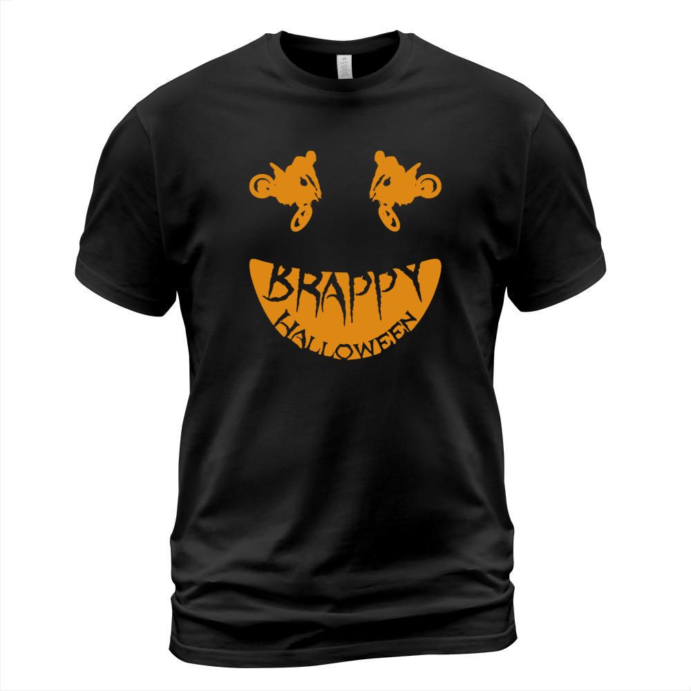 Brappy Halloween Funny Motocross Dirt Bike Gift T Shirt T-Shirt Unisex