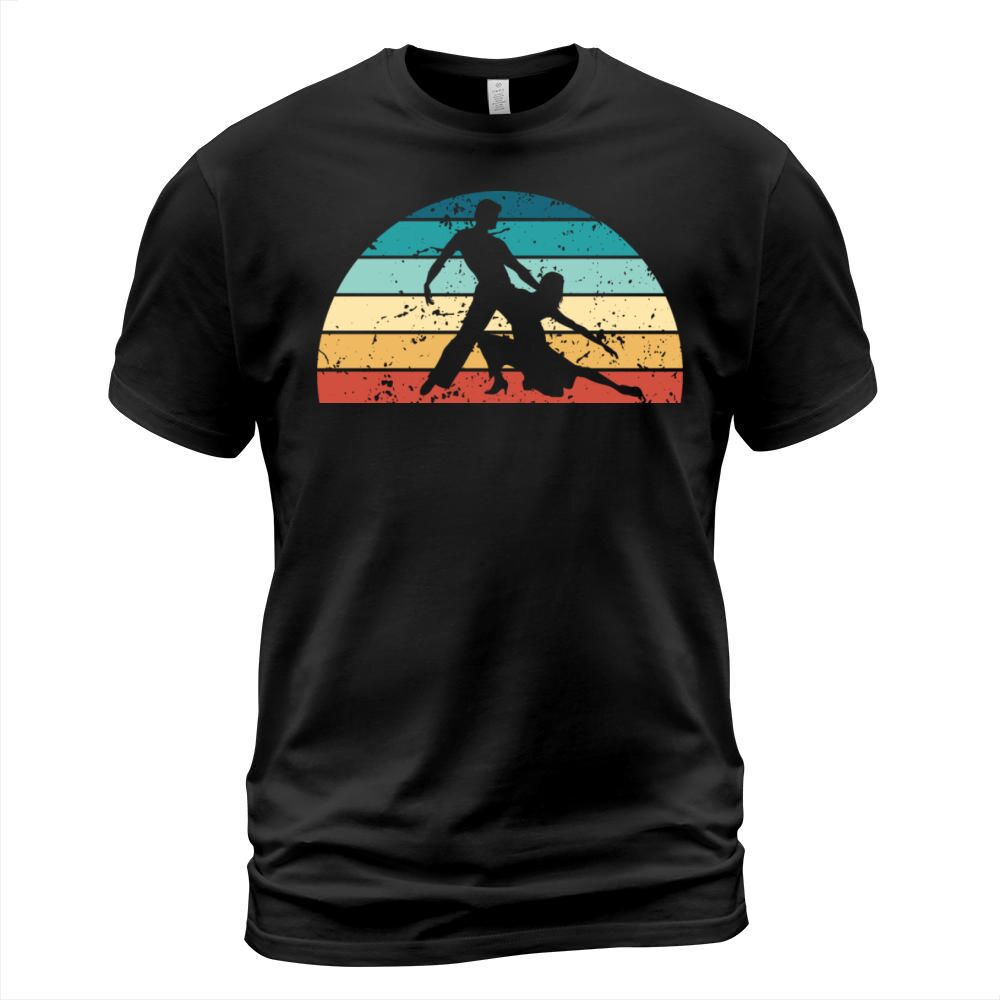 Retro Dancing Sunset Vintage dancer Sunrise T-Shirt Unisex