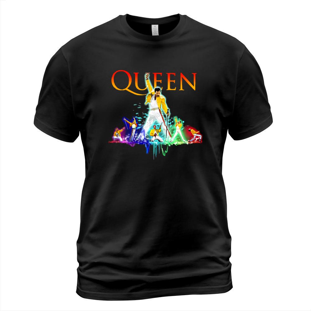 Color Queen Freddie Mercury shirt T-Shirt Unisex