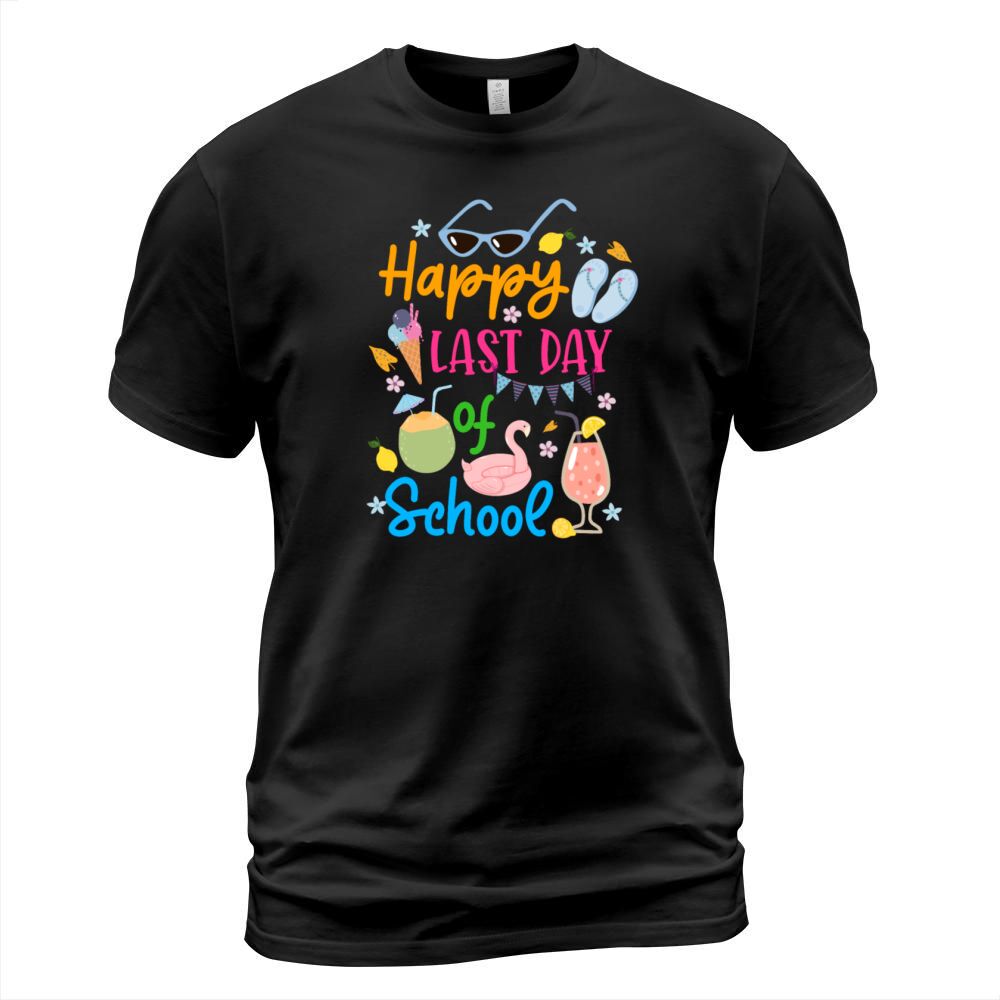 Happy Last Day of School Summer Break T-Shirt Unisex
