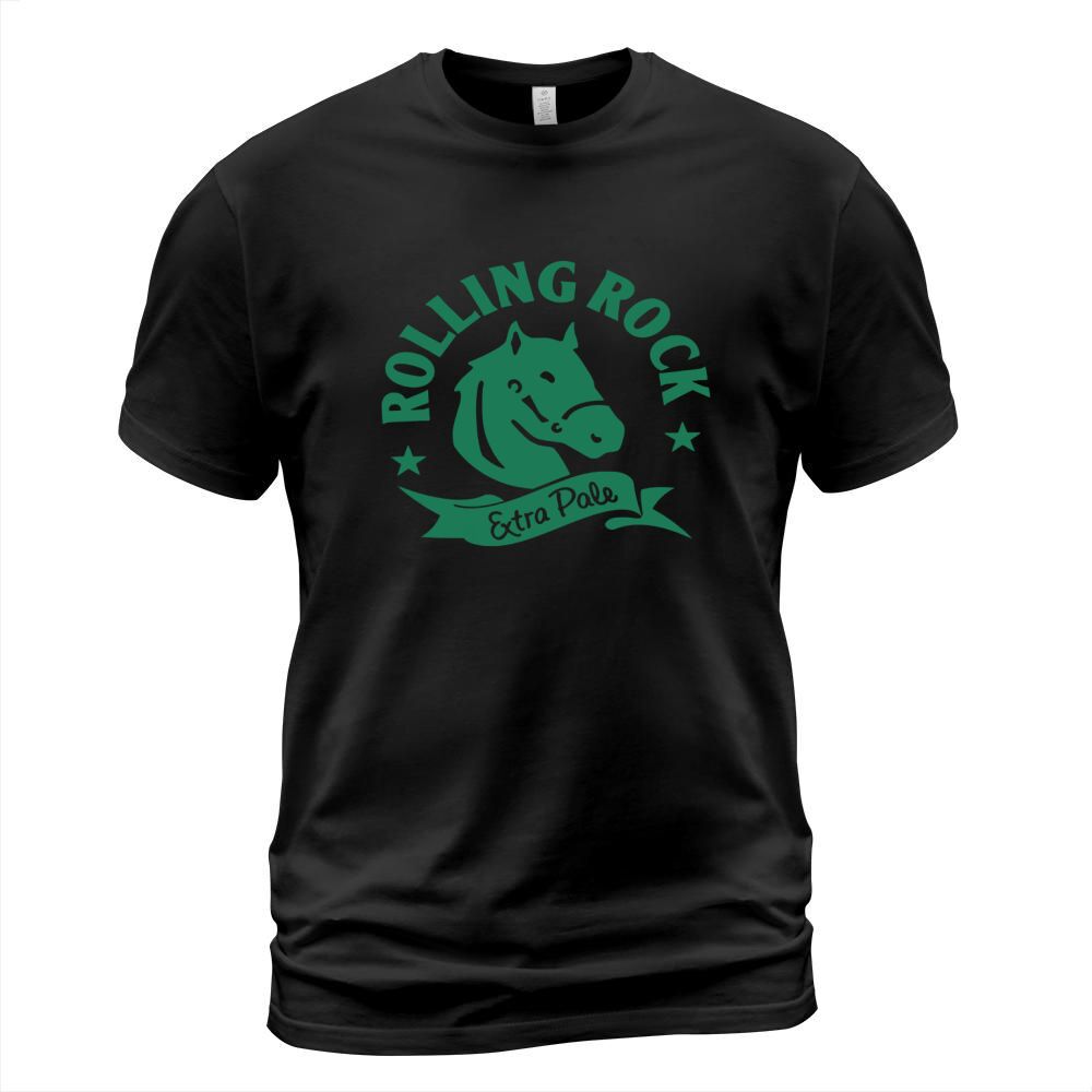 Rolling Rock Extra Pale Horsehead T-Shirt T-Shirt Unisex