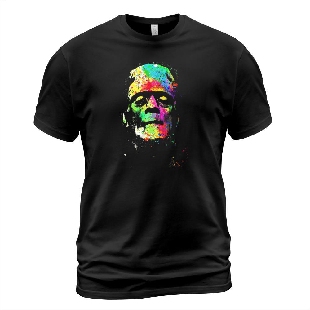 MESSY COLOR FRANKENSTEIN - Bella Flowy Tank T-Shirt Unisex