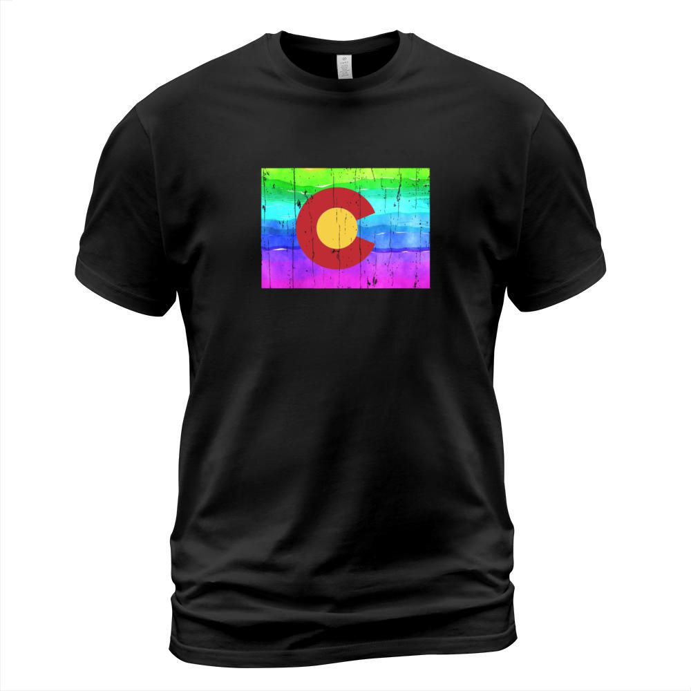 America State Of Colorado Gay Pride LGBT Pride T-Shirt Unisex