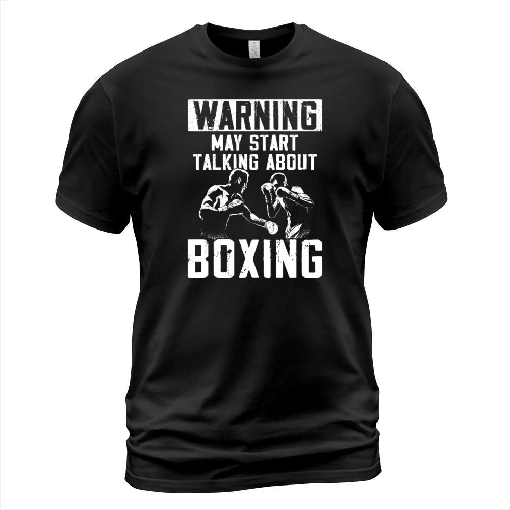 Boxing Vintage Warning May Start T-Shirt Unisex