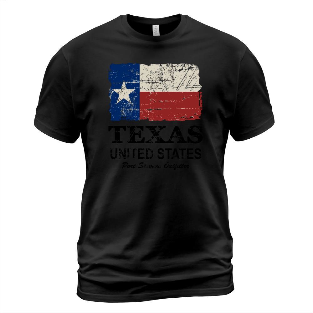 Texas Flag   Vintage Look T-Shirt Unisex