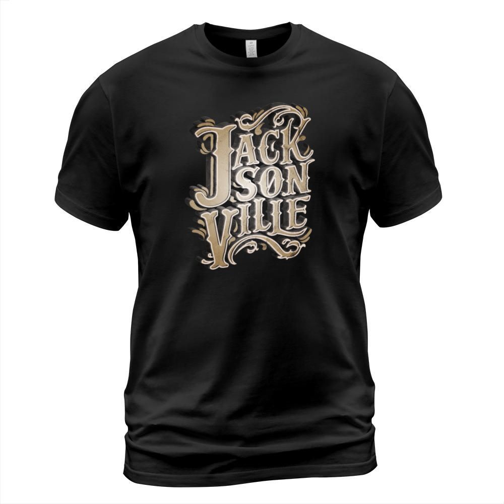 Jacksonville Florida Vintage Handlettering T-Shirt Unisex