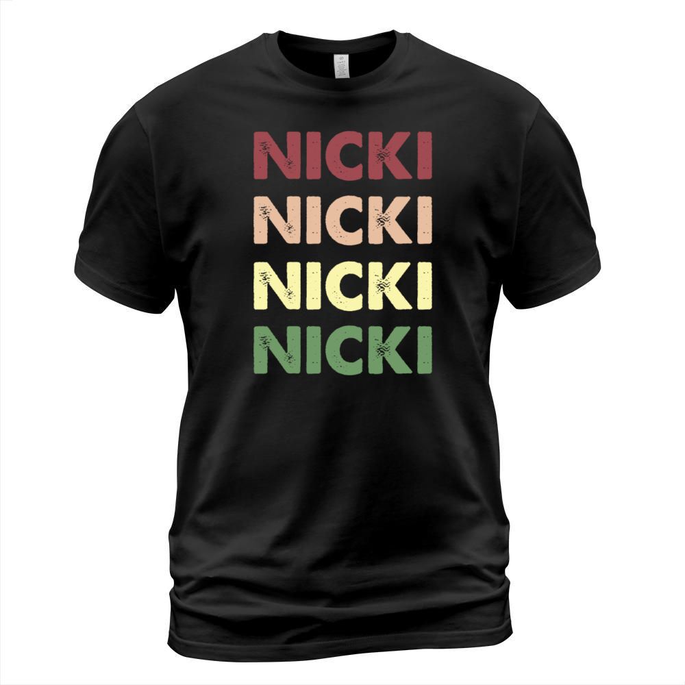Nicki Shirt - Funny Personalized Name Nicki T-Shirt Unisex