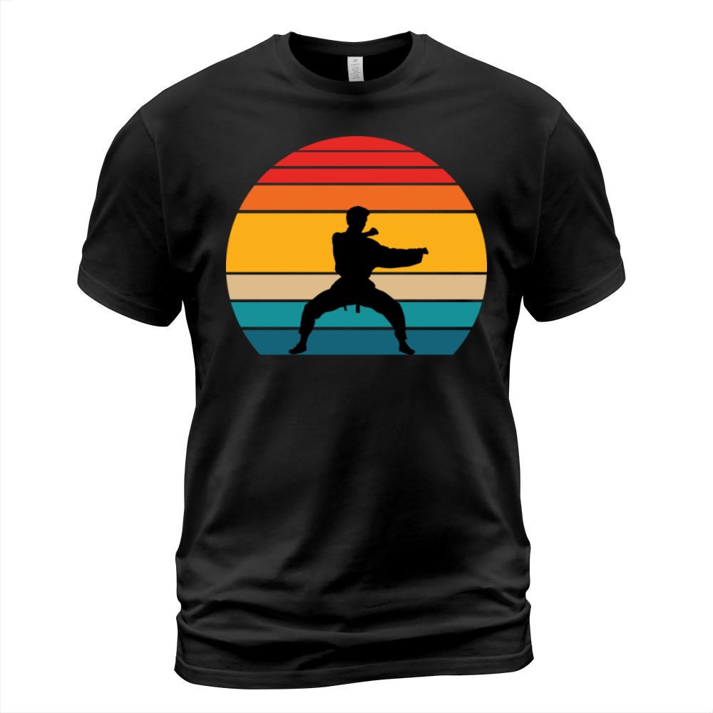 Vintage Retro Karate T-Shirt Unisex