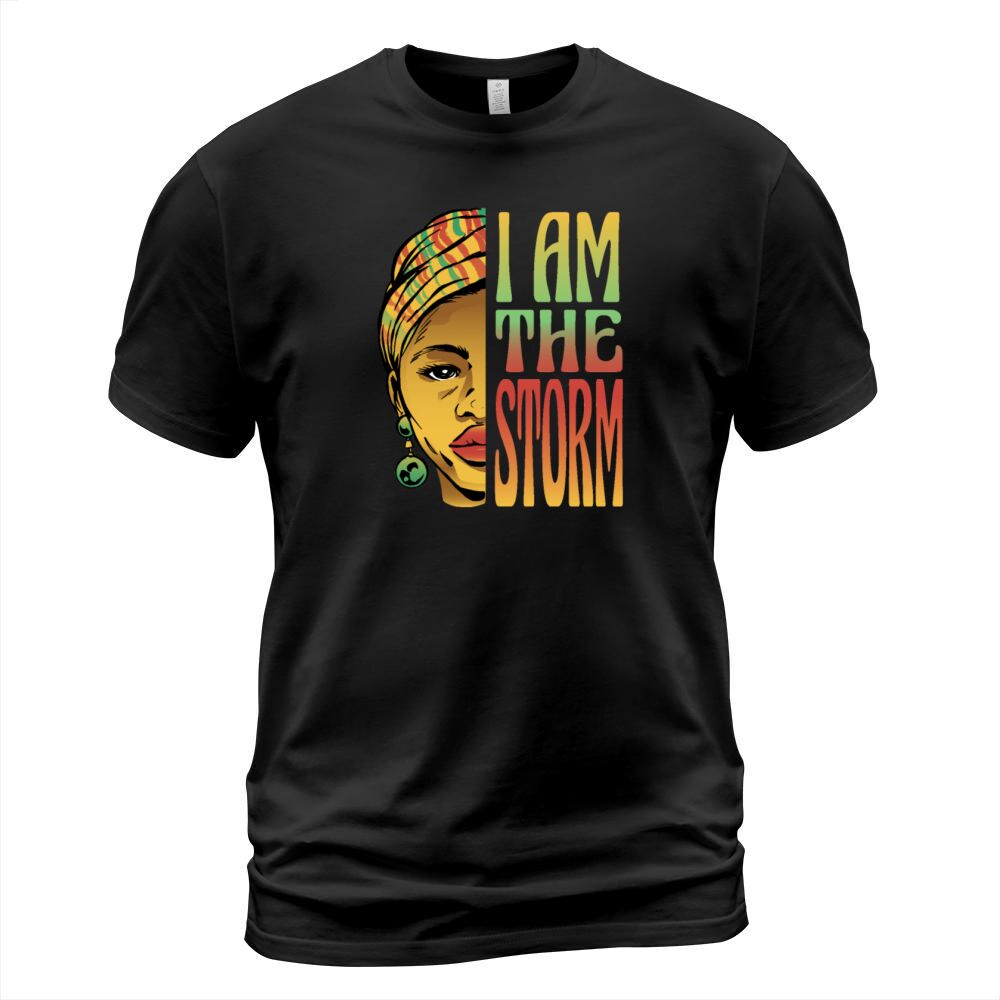I am the storm Black History Month T-Shirt Unisex