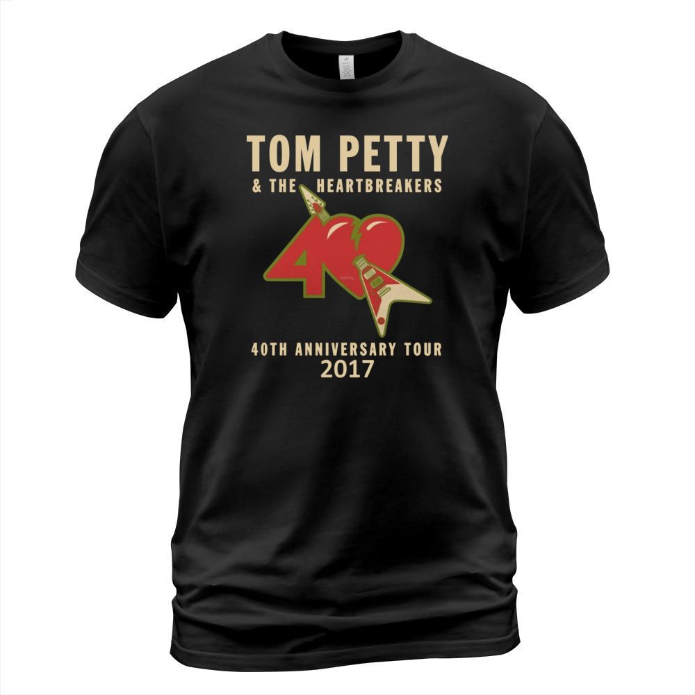 40th Anniversary Tour 2017 Tom Petty T-Shirt Unisex