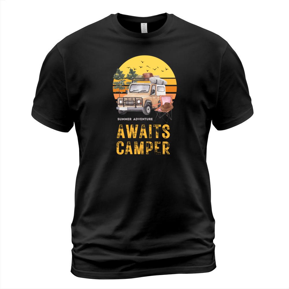 Summer adventure awaits camper T-Shirt Unisex