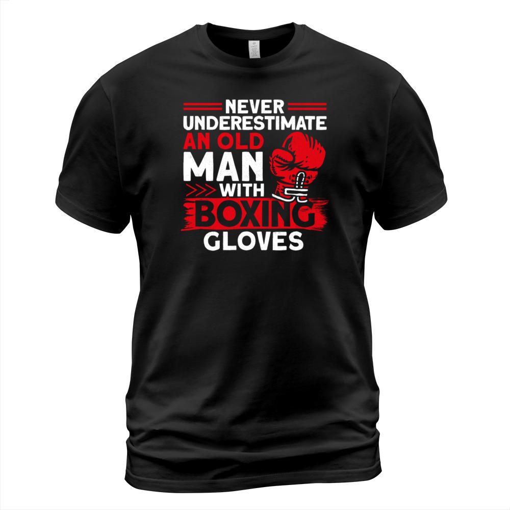 Boxing Dad Father Retired Gloves T-Shirt Unisex