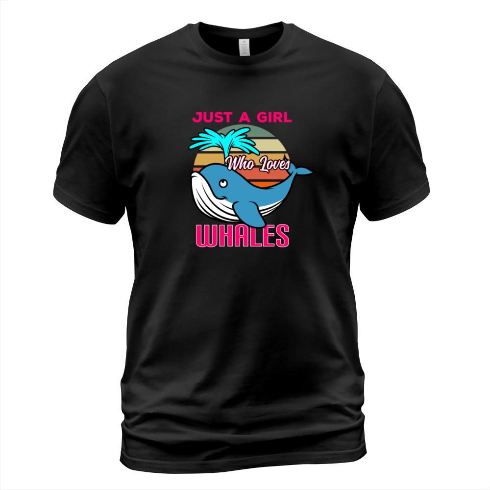 Just A Girl Who Loves Whales T-Shirt Unisex