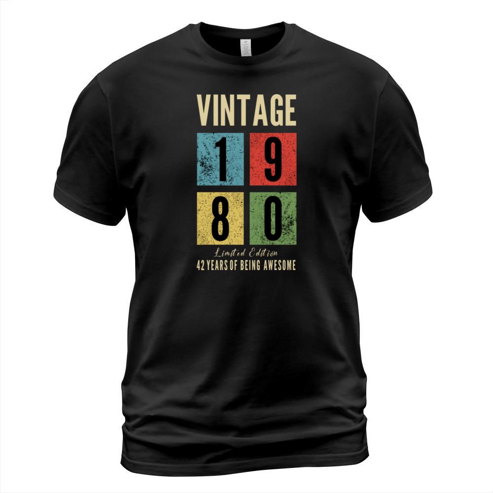 vintage 1980 Limited Edition T-Shirt Unisex