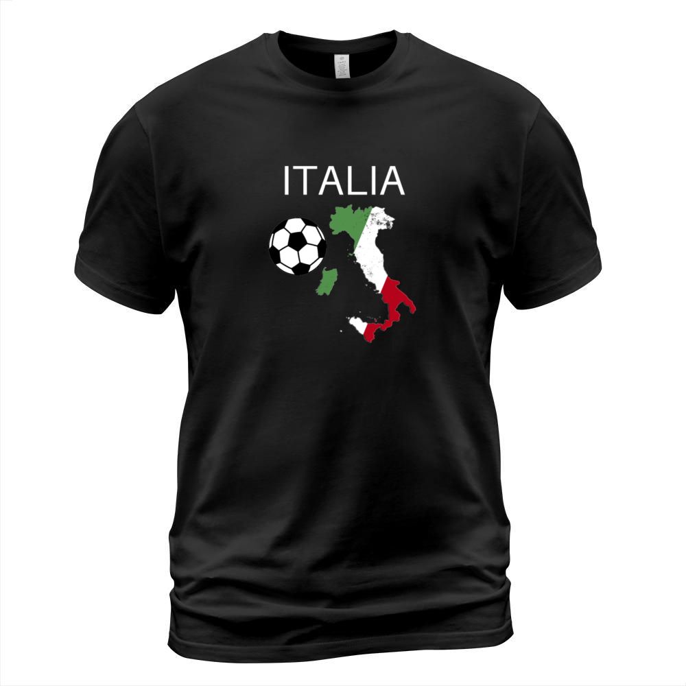 Italy Soccer shirt Italian Italia Funny Vintage T-Shirt Unisex