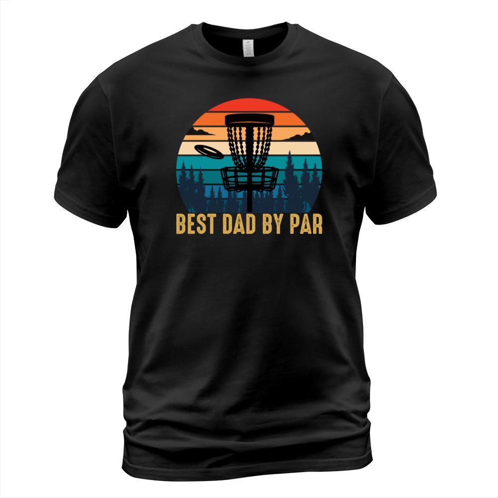 Best Dad By Par Vintage Fathers Day T-Shirt Unisex